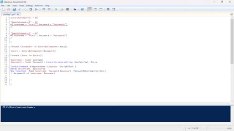 Automating Local User Account Creation on Remote Computers with PowerShell