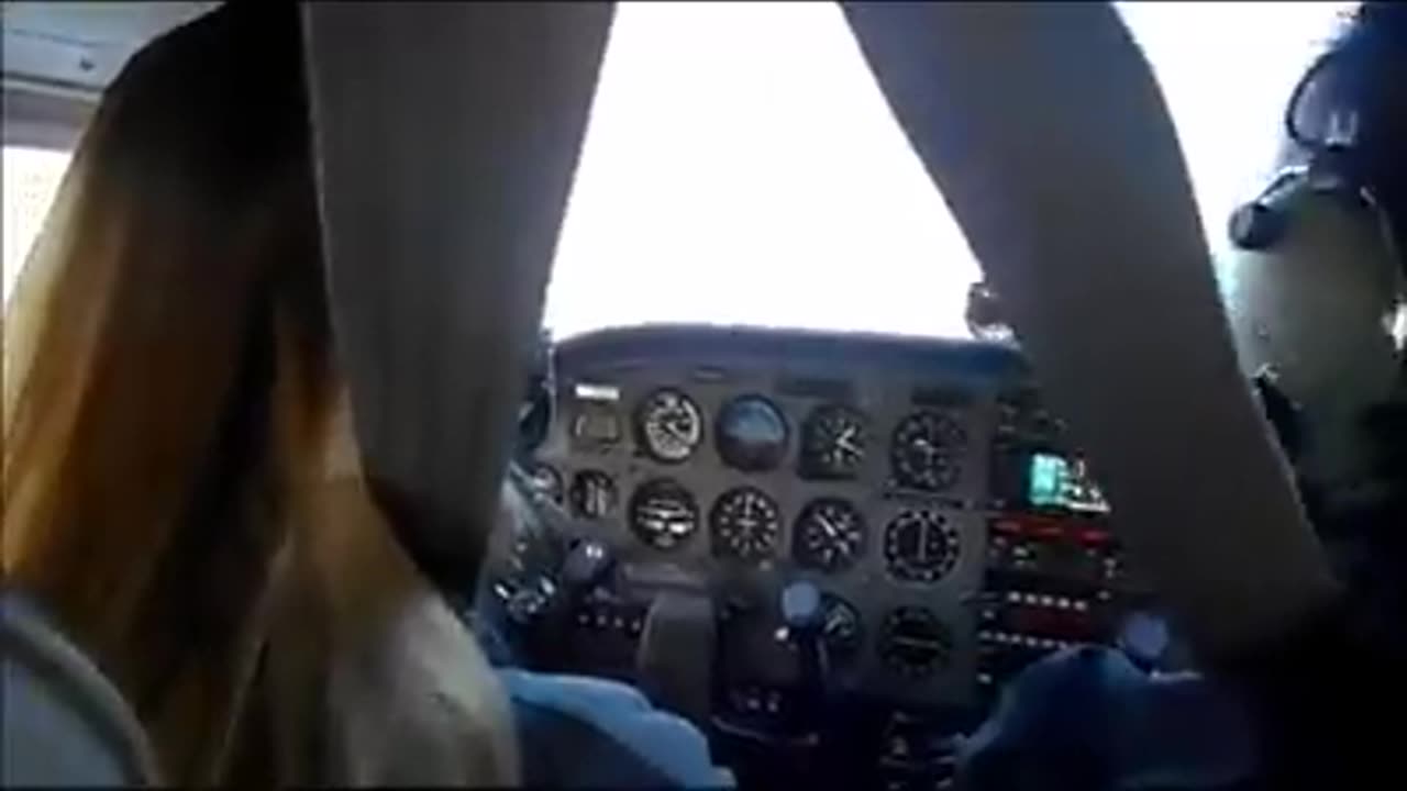 Jenna's 1st flight lesson