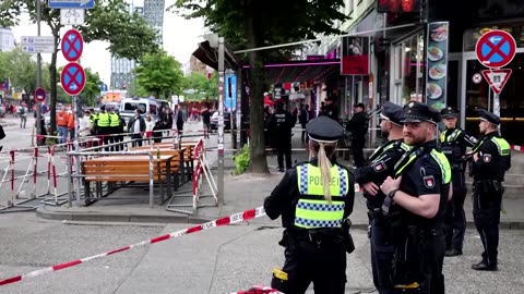 German police fire shots at axe-wielding person in Hamburg