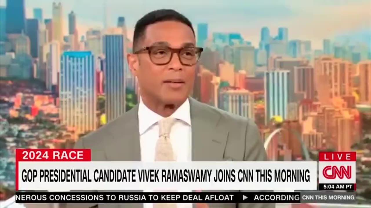 Vivek Ramaswamy's CNN appearance ends contentiously