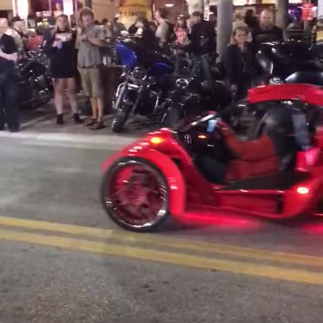 T Rex motorcycles invade Daytona beach bike week 2023