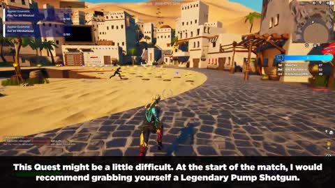 Eliminate an Opponent with a Melee Weapon at Sypher's PIT - Fortnite SypherPK Quests