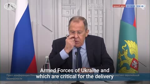 Russia's Lavrov Says Nuclear War Would Be 'Unacceptable'