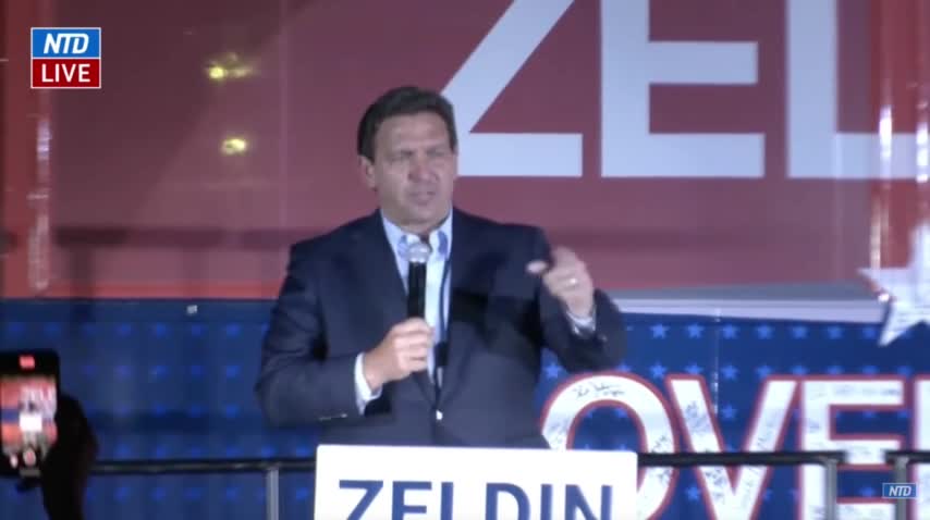 DeSantis Backs Lee Zeldin for Governor of NY: He Would Make the Same Types of Decisions I Would Make
