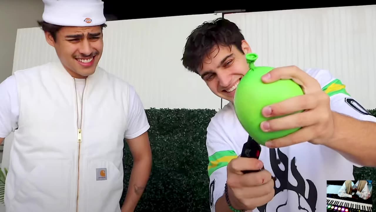 Dominic Brack Guess What's INSIDE the Stress Ball or EAT It! reaction