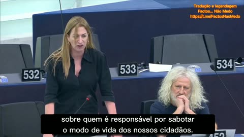 ⚠️Clare Daly, Eurodeputada - E a Sabotagem do gasoduto Nord Stream⚠️