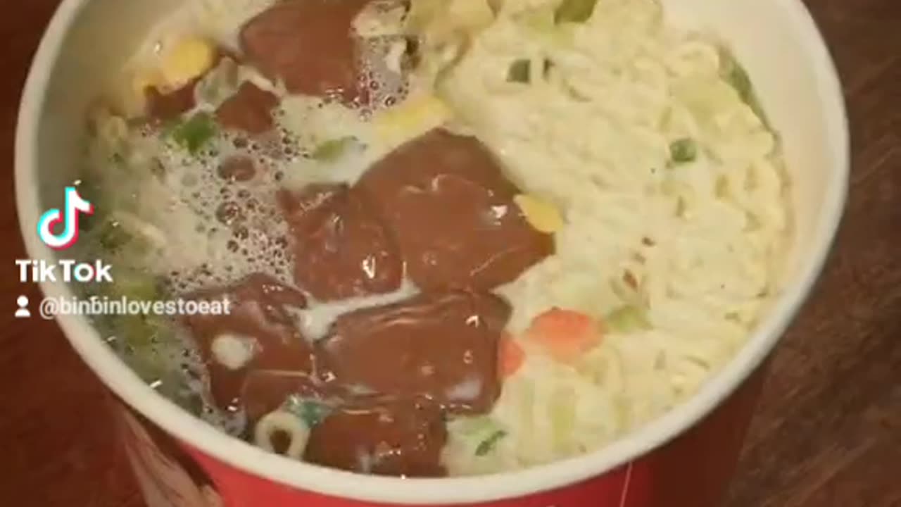 [Binbin's Faavorite Works] Cabinets, cabinets, you really understand me # chocolat instant noodles