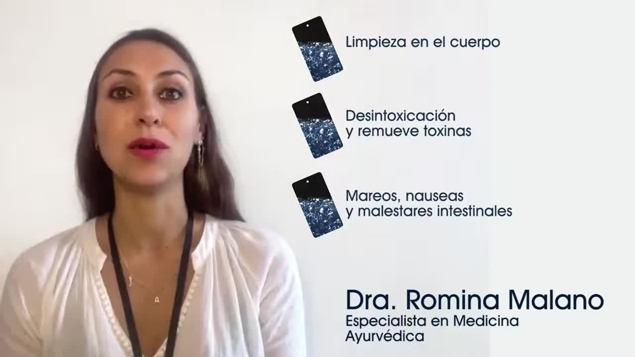 Accesorio cuántico Dra. Romina Malano - 2 Minutos, corta informacion