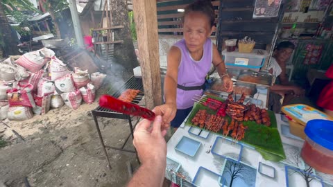 Street food in Siargao, Philippines