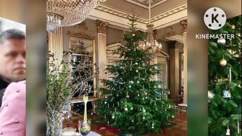 crown Princess Mary of Denmark start her Christmas decorations