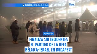 El Israel-Bélgica de la Liga de Naciones disputado en Budapest finaliza sin incidentes