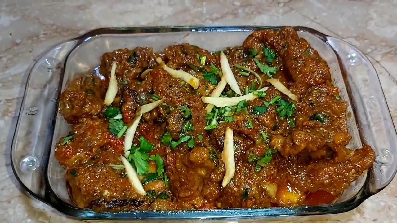 Bhuna gosht recipie