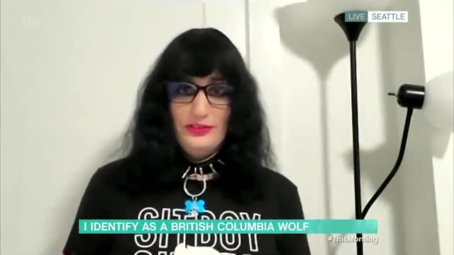 Trans Gender Thinks He's A Wolf