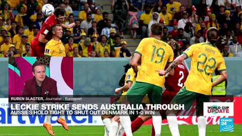 World Cup: Leckie strike sends Australia through • FRANCE 24 English