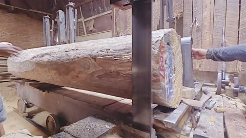 this is amazing process of milling wood