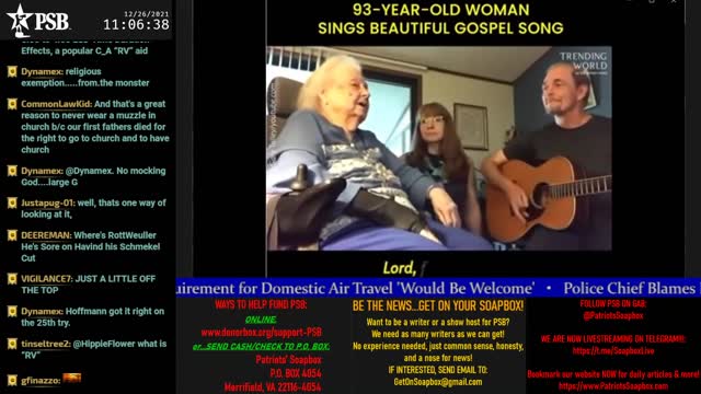 2021-12-26 10:00 EST - A Common Lawyer Comments: with Brent Winters