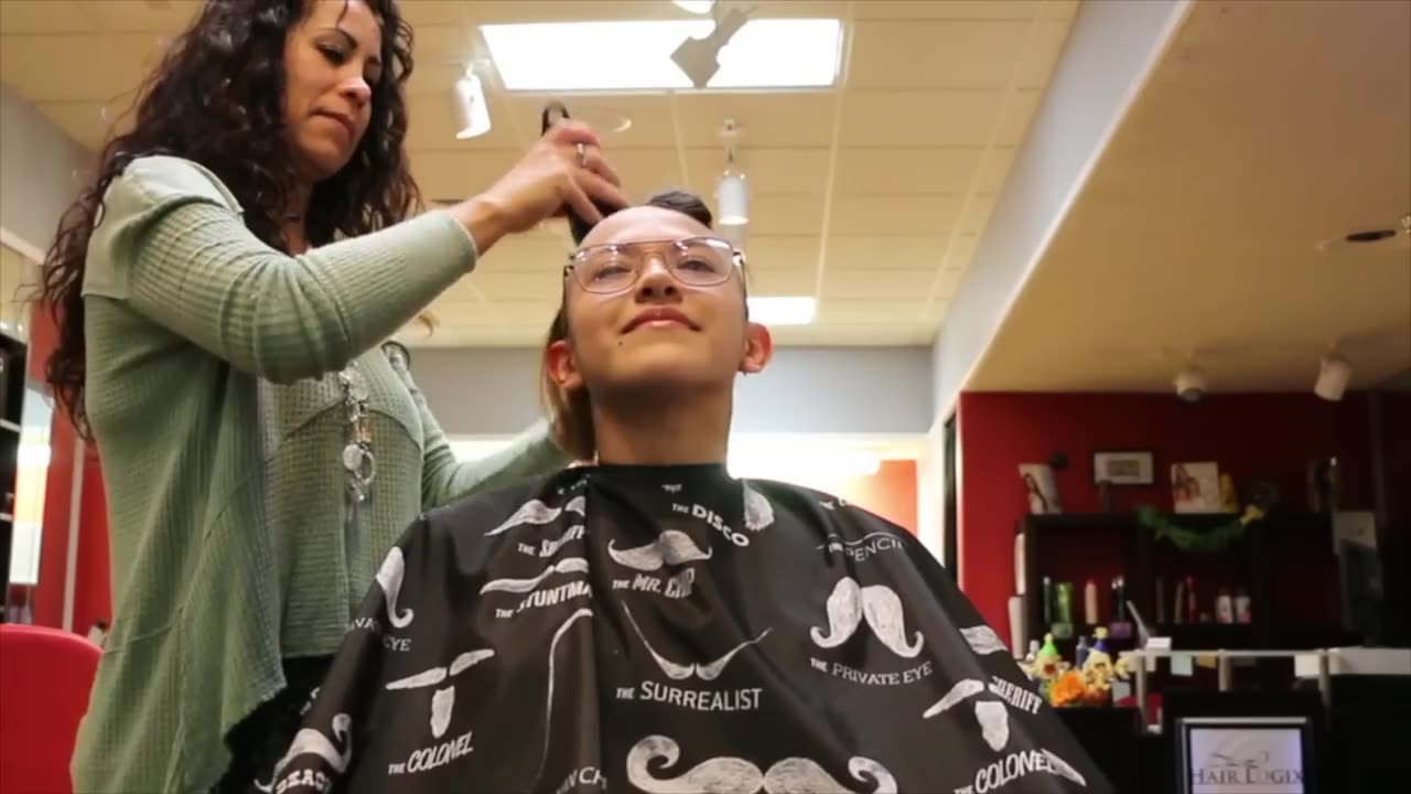 Stephanie headshave