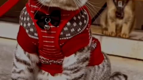 Bangal bila cut cat funny video