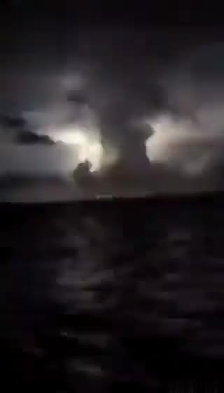 1/16/2022 Impressive scenario left by the eruption of the Volcano in Tonga