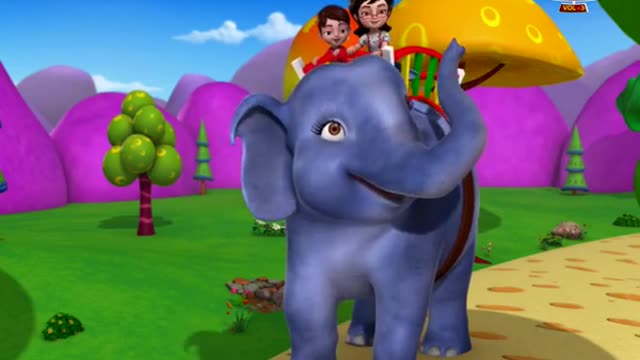 The Elephant Nursery Rhymes for Children