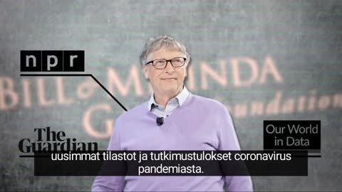 Suomeksi: James Corbett report - Bill Gatesin suunnitelma rokottaa maailma osa II
