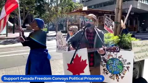 Support Canadian Convoy and Political Prisoners (JFF version)