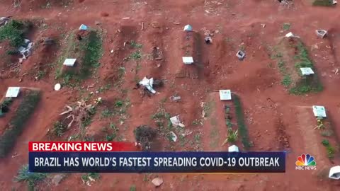 Brazil’s Coronavirus Outbreak Grows Amid Government Tension | NBC Nightly News