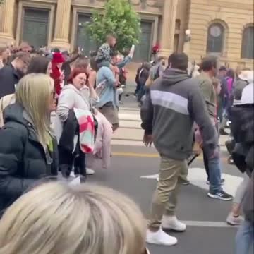 ADELAIDE BRINGING OUT THEIR KIDS SO THEY REMEMBER WHEN THEIR PEOPLE STOOD FOR FREEDOM!!! I LOVE IT!!!