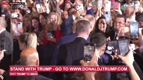 Donald J. Trump Delivers Post Arrest Remarks at Mar-a-Lago