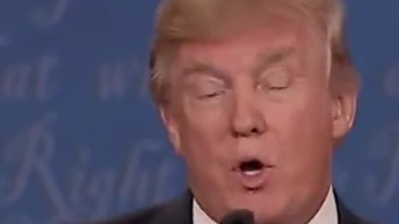 Donald Trump taqreer