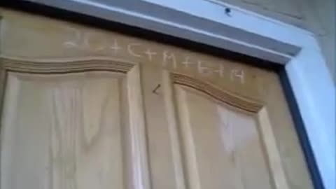 Anthony blessing our house January 2014