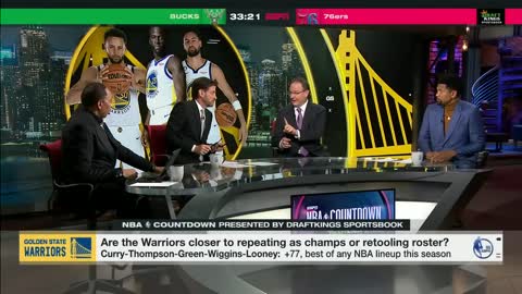 Stephen A. debates... WOJ?! ?? Should the Warriors chase 1 more ring? | NBA Countdown