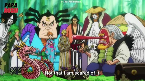 ZORO GETS ENMA _ MOMONUSKE GETS AME- NO HABAKIRI _ ODEN'S LEGENDARY SWORDS _ ONE PIECE CLIPS