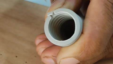 How to connect universal PVC pipe