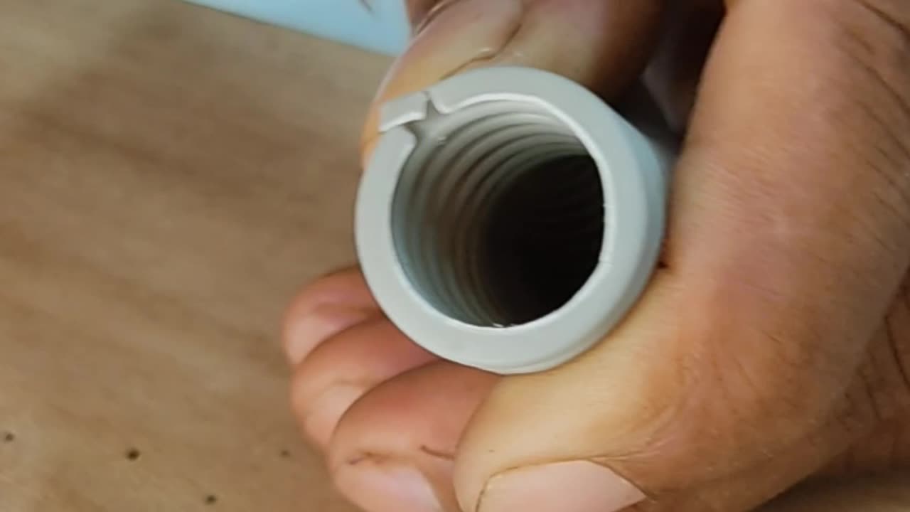 How to connect universal PVC pipe