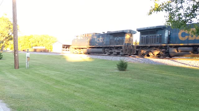 CSX Train on The Toledo Sub.