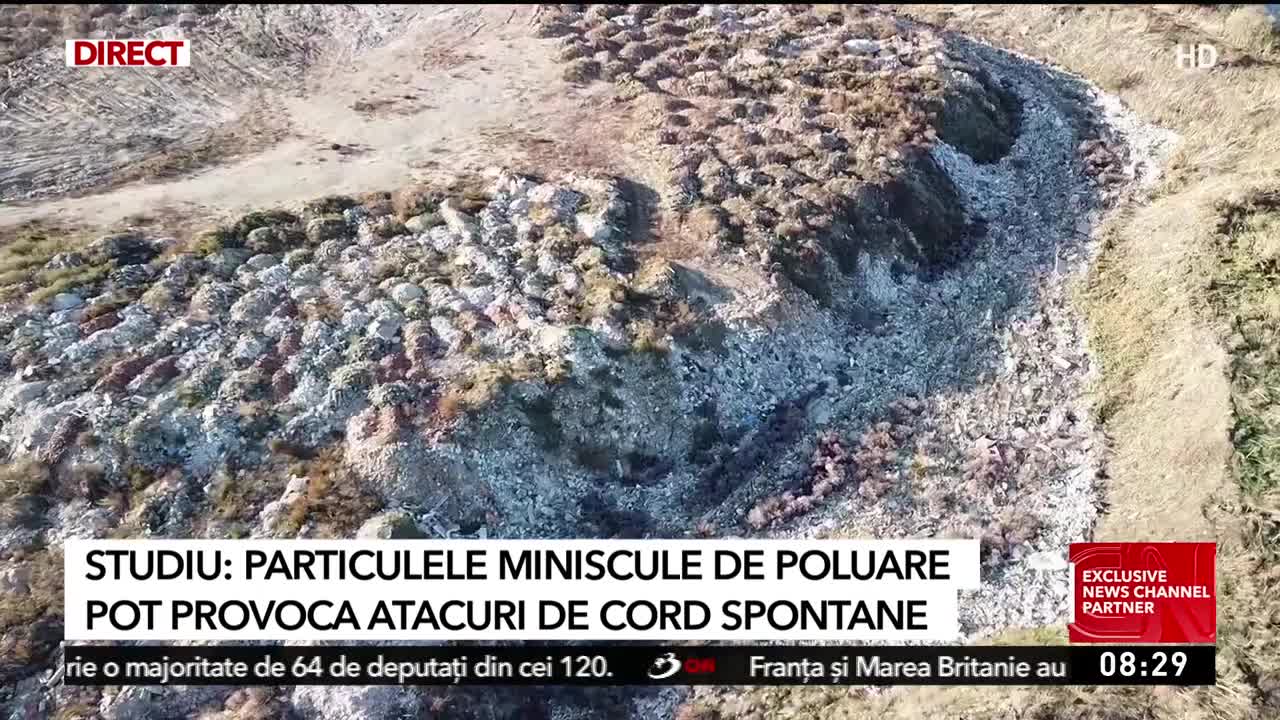 Particulele de poluare din aer pot provoca atacuri de cord spontane