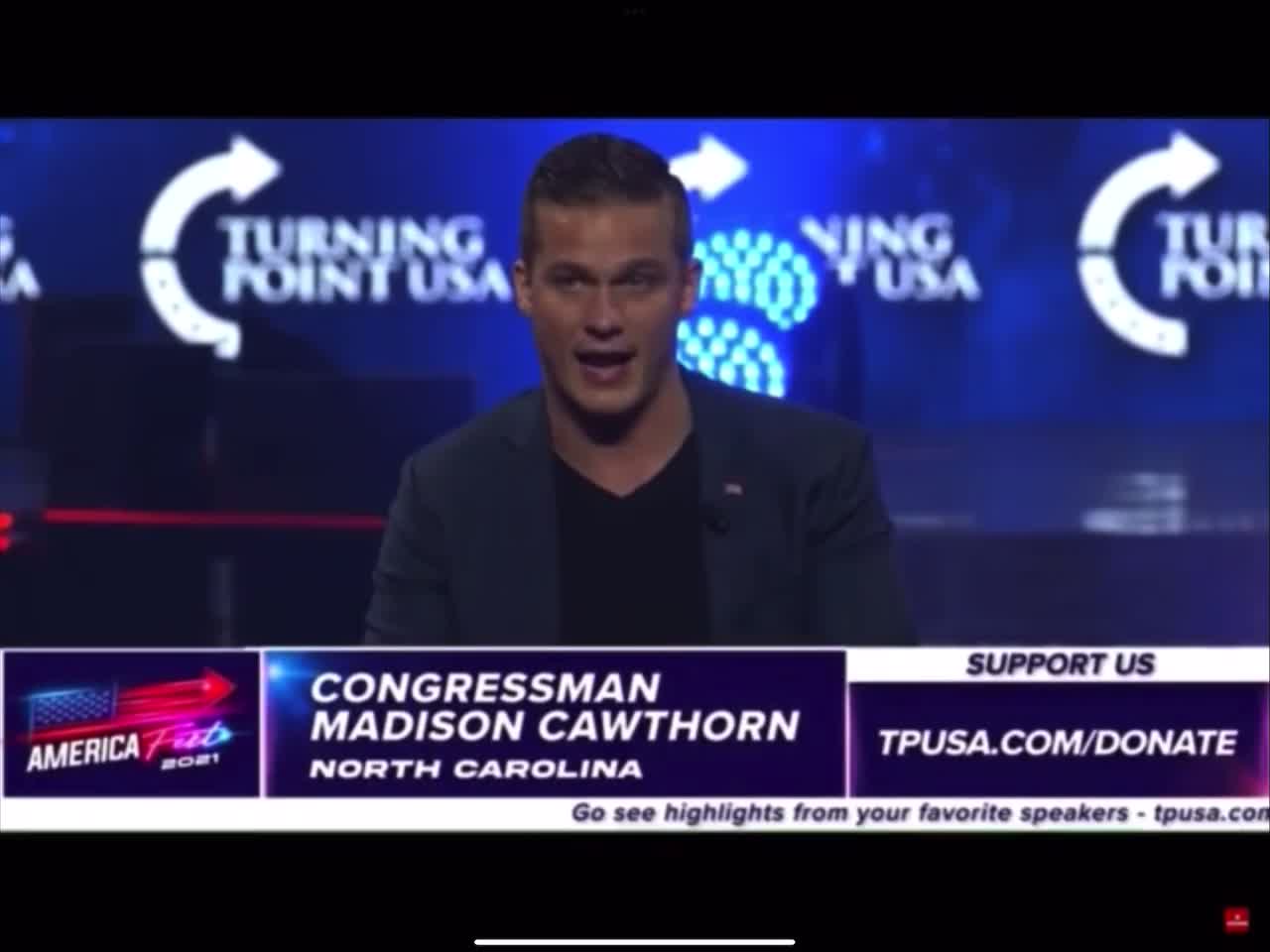 I’m registered in NC district 11 We are re-electing Madison Cawthorn May 17th GET OVER IT