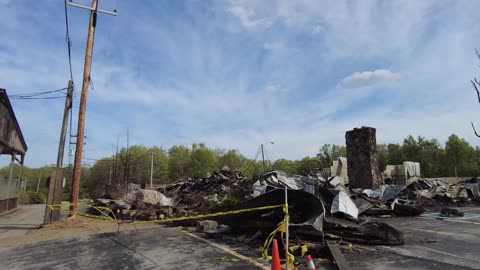 Jim Olivers Smokehouse Fire