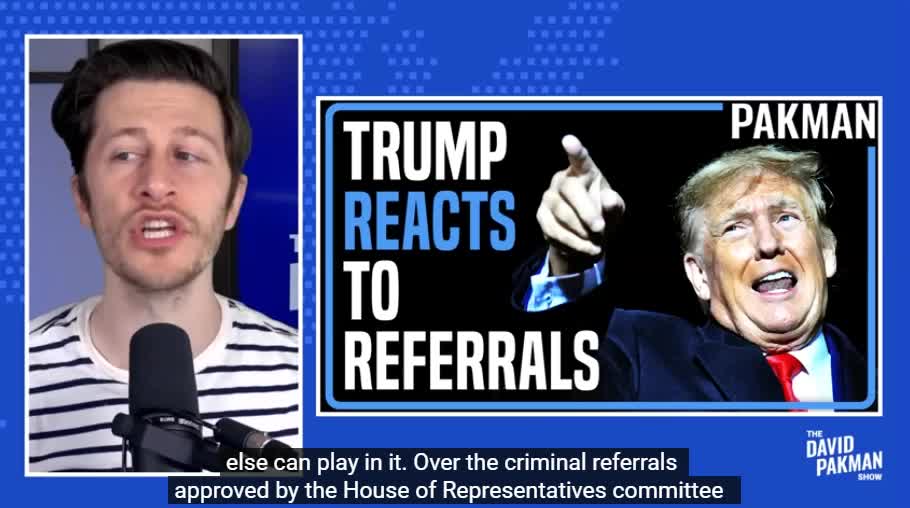 Trump EXPLODES Over Criminal Referrals!