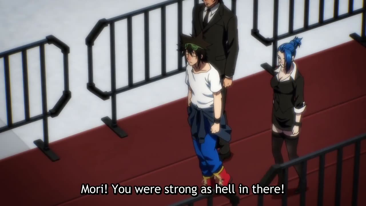 Jin Mori surprising everyone with his strength for 3 minutes straight