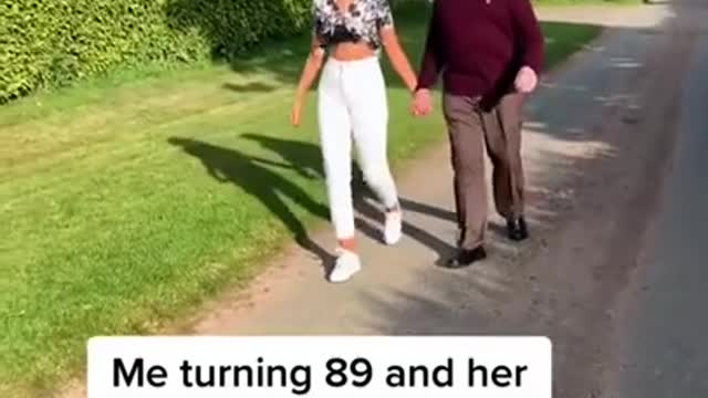 Me Turning 89 And Her Turning 18 This Year!_!