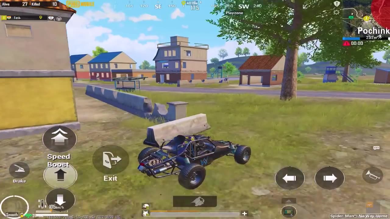 Omg!! MY BEST SNIPER GAMEPLAY IN SPIDERMAN MOD 🥵 PUB G MOBILE