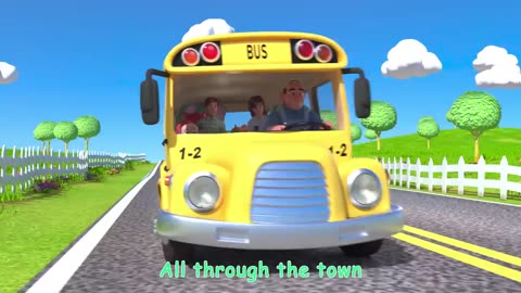 Wheels on the Bus | CoComelon Nursery Rhymes & Kids Songs