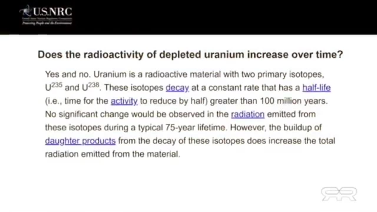 NATOs dispersal of depleted URANIUM around the World.