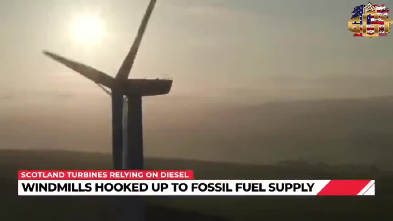 Wind Farms Require Diesel Engines To Run