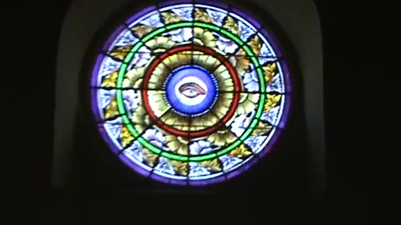 Blue Eye of Providence at Catholic Church