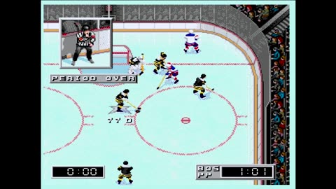 NHL97 (Sega Genesis) Boston vs St. Louis Part1