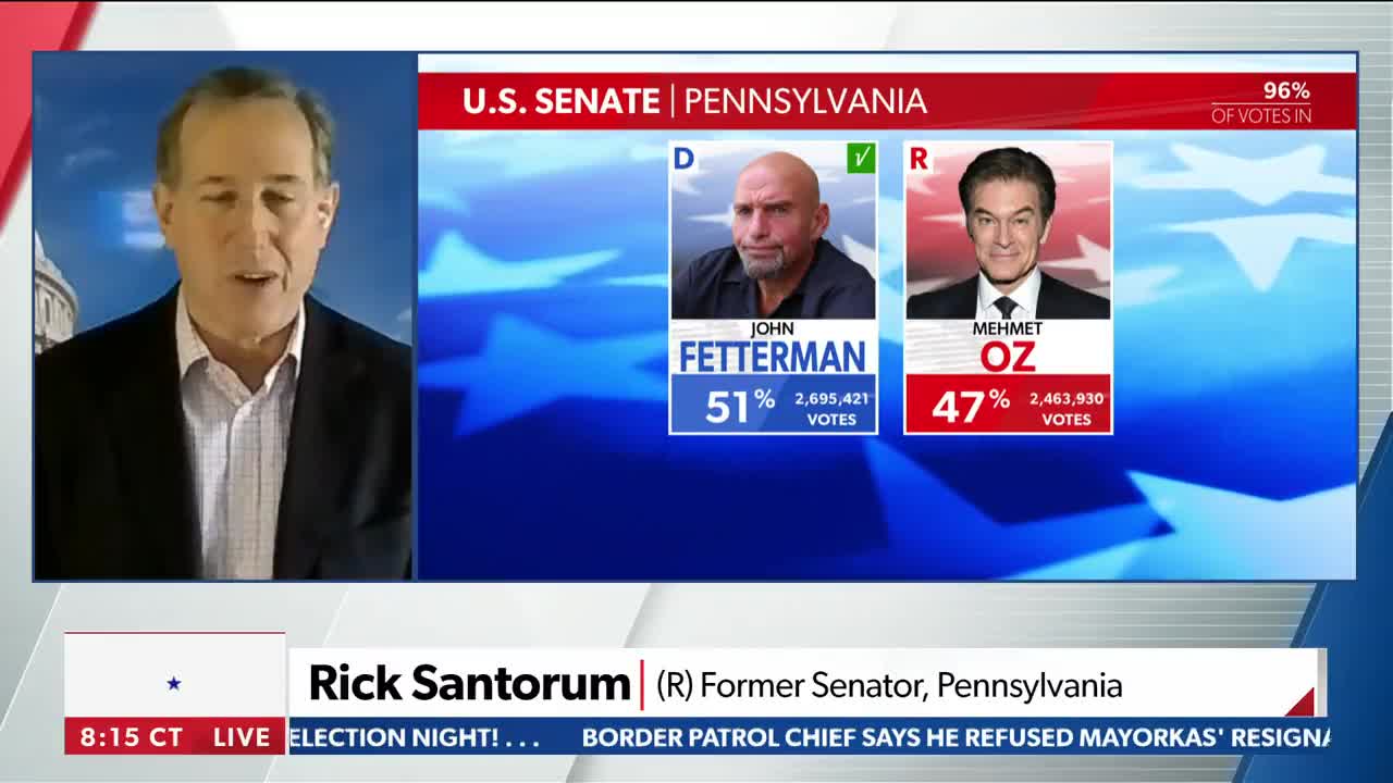 Rick Santorum says Democrats will vote for a ham sandwich