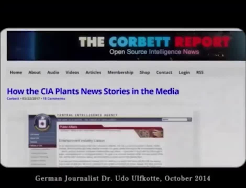 Anderson Cooper Confronted on CIA involvement in media